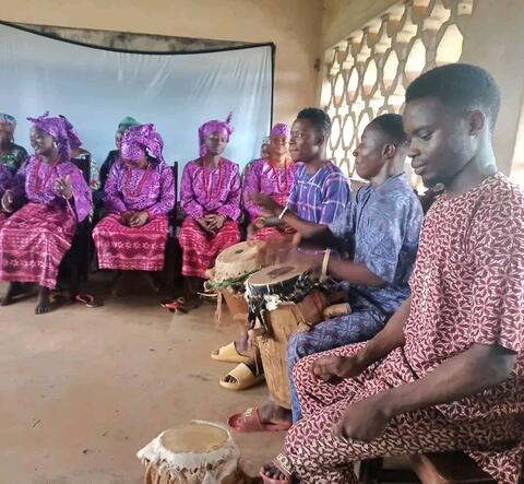 composition des chants nago